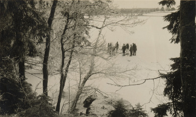 Vinteridrottskurs för lärare på Solbacka Läroverk, 1929
