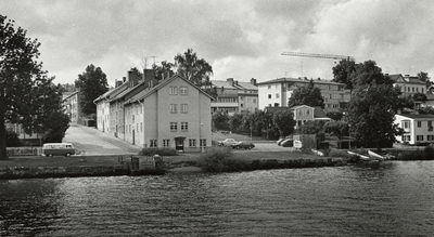 Norra Strandvägen och kv. Färjan i Strängnäs