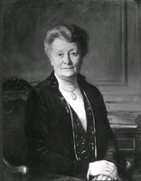 Fru Anna Wickström, målning av Bernhard Österman