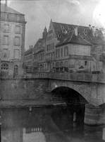 Stadsvy i Schweiz år 1893