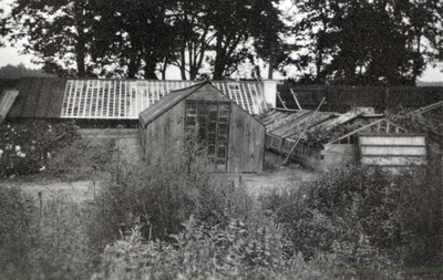 Växthus vid Björksund år 1929