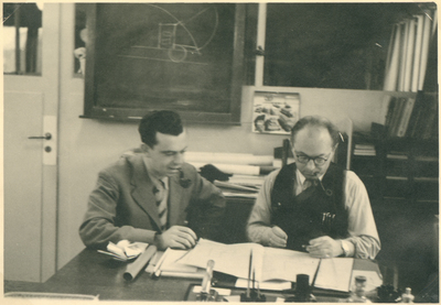 Willy och Carl Heinz på ANA år 1945