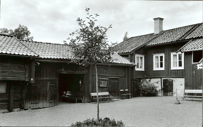 Grassagården i Strängnäs, norra gårdshörnet