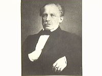 Porträtt Nils Ericson, järnvägsbyggare och friherre