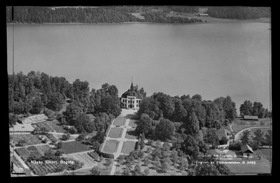 Flygbild - Näsby säteri, 1939