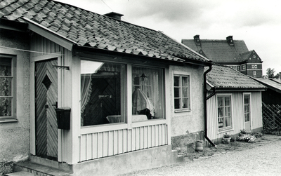 Gårdshus mot Fiskargränd i Strängnäs.