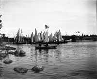 Fritids-segelbåtar i Oxelösund