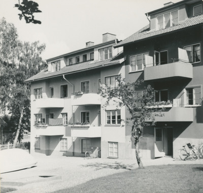 Lägenhetshus i Strängnäs, 1950-tal