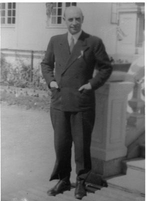 Socialstyrelsens representant Harry Horndal, cirka 1942