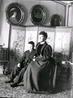 Carl och Ingeborg Åkerhielm på Ökna, 1890-tal