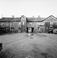 En innergård någonstans längs Västra Storgatan i Nyköping