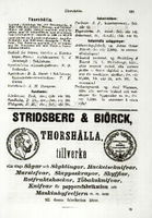 Informationsblad. Thorshälla.
