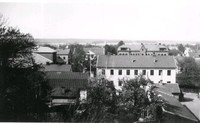 Utsikt från Borgareberget i Nyköping, åt väster, år 1934