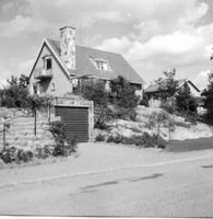 Bostadshus på Rosenkällavägen, 1956