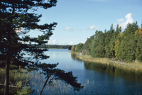 Sjön Björken i Bälinge 1991