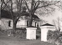 Husby.Oppunda kyrka år 1945