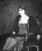 Hilda Österman, målning av Bernhard Österman