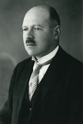 Porträtt på Gustaf Atle Theodor Fahlborg