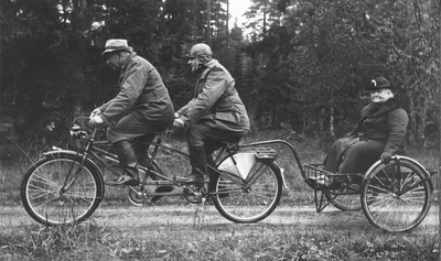 Ärlunds tandemcykel år 1940