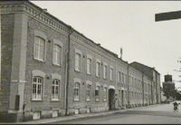 Före detta industrilokaler, Fors ullspinneri år 1977