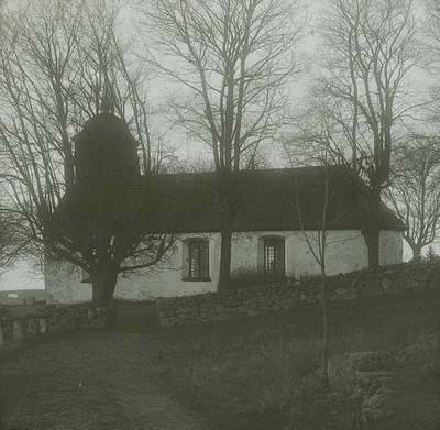 Dillnäs kyrka omkring 1905