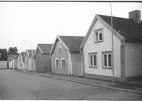 Västra Trädgårdsgatan i Nyköping år 1979