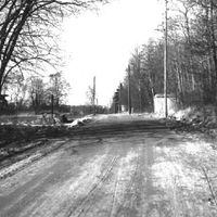 Stockholmsvägen vid Pettersberg.