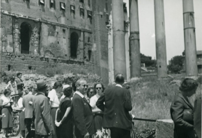 Forum Romanum, 1955