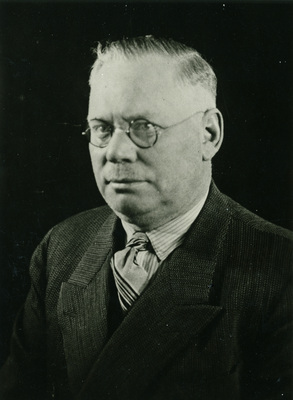 Porträtt på Johan August Andersson