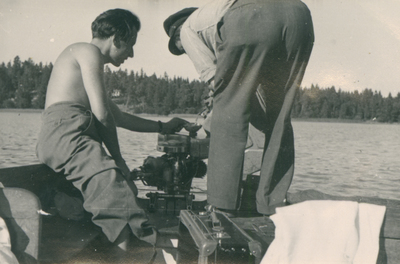 Båttur Södertälje år 1946