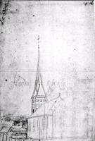 Floda kyrka i början på 1660-talet