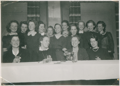 Kontorspersonal vid NK:s verkstäder, 1930-tal