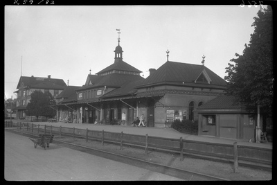 Flens järnvägsstation.