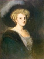 Grevinnan Adrienne von Rosen, målning av Bernhard Österman