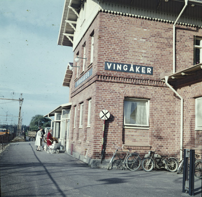 Vingåker järnvägsstation, 1961