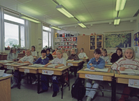 Östra skolan, klass 5H år 1987