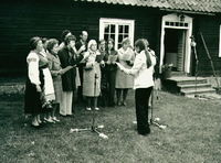 Invigning av hembygdsgården