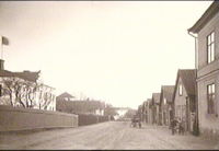 Västra Trädgårdsgatan, Nyköping, 1902