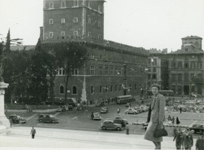 Palazzo Venezia i Rom, 1955
