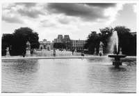 Paris, Jardin des Tuileries 1971