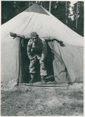 Kurt Pinner i lumpen år 1946