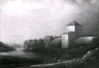 Nyköpingshus på 1840-talet