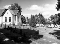 Runtuna kyrka, foto 1952.