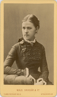 Foto Fröken Hilda Petersen (f.1876)