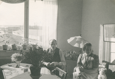 Evert och Linnea Andersson år 1944