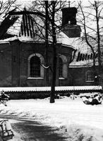 Exteriör av S:t Nikolai kyrka