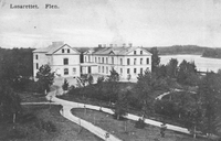 Vykort, Lasarettet i Flen, tidigt 1900-tal