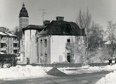 Turisthotellet i Strängnäs efter brand