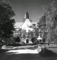 Nyköpings lasarett. Foto 1940