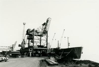 Fartyget Stena Arctica i Oxelösund, 1986